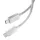 Spigen Essential EB6015CC Type-C USB-C / USB-C kábel 60 W 150 cm fehér