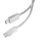 Spigen Essential EB6015CC Type-C USB-C / USB-C kábel 60 W 150 cm fehér