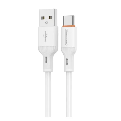 JELLICO B29 USB-C 3.1A 1M fehér Type-C USB kábel