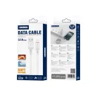 JELLICO B29 Lightning USB kábel 3.1A 1 m fehér
