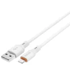 JELLICO B29 Lightning USB kábel 3.1A 1 m fehér