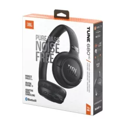   JBL Tune 680NC Bluetooth vezeték nélküli on-ear fejhallgató fekete EU