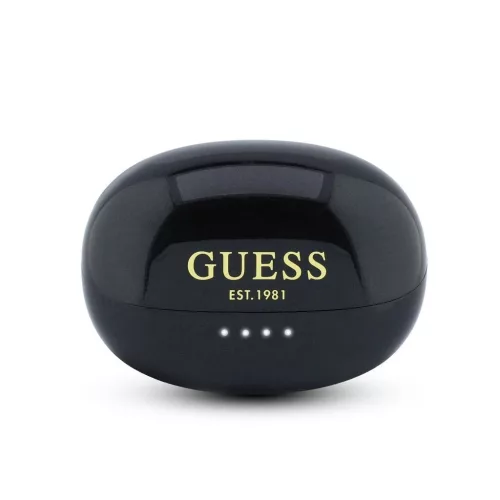 Guess Metallic Finish Classic Logo OWS Vezeték nélküli fülhallgató Fekete