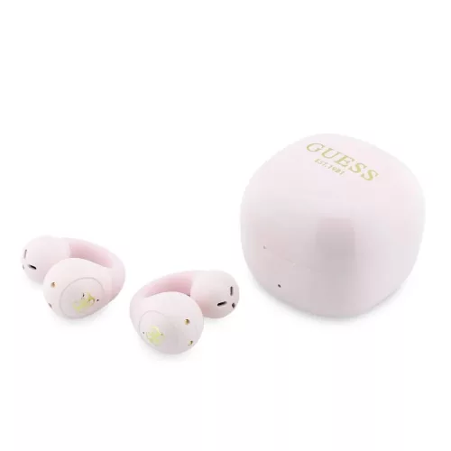 Guess Mini Classic Logo OWS Vezeték nélküli Fülhallgató Pink