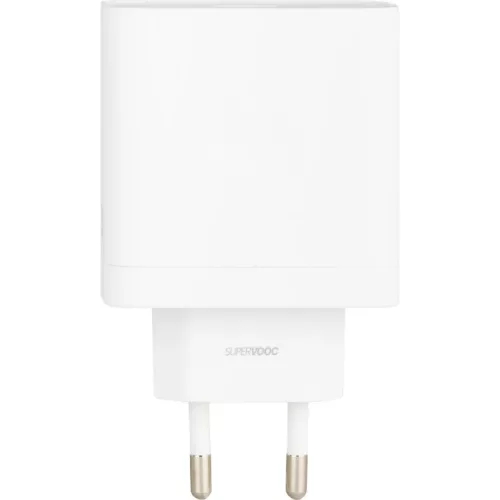 Fali töltő OnePlus, 120W, 1 x USB-A, Fehér