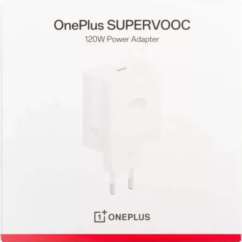 Fali töltő OnePlus, 120W, 1 x USB-A, Fehér