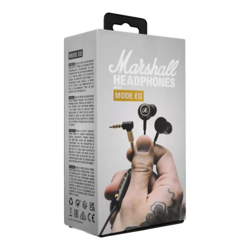 Marshall Mode EQ, Fekete fülhallgató 3.5mm jack