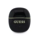 Guess Gold Line Glossy Classic Logo TWS Vezeték nélküli Fülhallgató Fekete