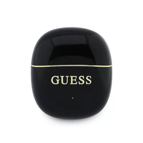 Guess Gold Line Glossy Classic Logo TWS Vezeték nélküli Fülhallgató Fekete
