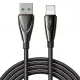 USB-A to Lightning Kábel Joyroom SA31-AL3, 18W, 2A, 1.2m, Fekete