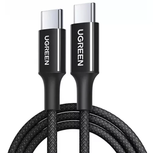 USB-C to USB-C Kábel UGREEN L502, 100W, 5A, 2m, Fekete