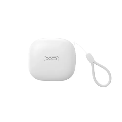 XO G53 TWS Bluetooth fülhallgató fehér ANC + ENC állvánnyal