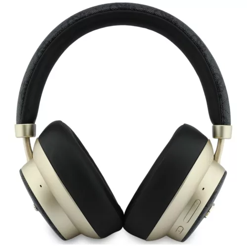 Guess Bluetooth ENC 4G Gold Script Metal fekete vezeték nélküli Bluetooth fejhallgató
