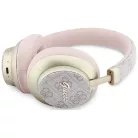 Guess Bluetooth ENC 4G Gold Script Metal rózsaszín vezeték nélküli Bluetooth fejhallgató