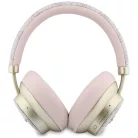 Guess Bluetooth ENC 4G Gold Script Metal rózsaszín vezeték nélküli Bluetooth fejhallgató