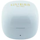 Guess Script Metal Logo vezeték nélküli TWS fülhallgató türkiz