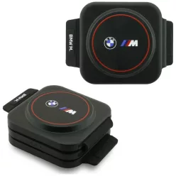   BMW M Q2 Print logó 3 az 1-ben vezeték nélküli töltő piros