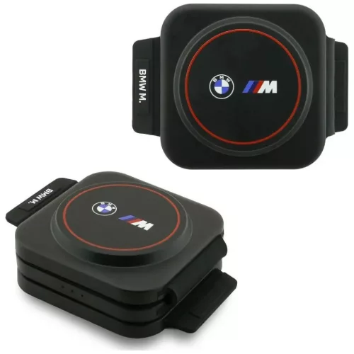BMW M Q2 Print logó 3 az 1-ben vezeték nélküli töltő piros