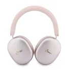 Guess Metallic Script Logo ENC Vezeték nélküli Fejhallgató Pink