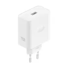 Oppo SuperVOOC USB-A 100 W-os hálózati töltőadapter USB-C adatkábel, fehér