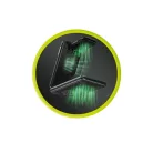 Mobile Origin PW8 3in1 összecsukható Qi2 vezeték nélküli tölt állomás, ezüst Qi2