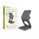 Mobile Origin PW36 3in1 Qi2 25W UltraSlim összecsukható vezeték nélküli töltő, Space Grey