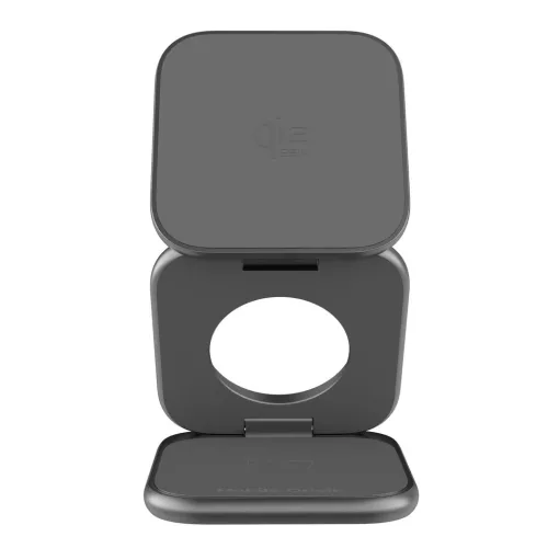 Mobile Origin PW36 3in1 Qi2 25W UltraSlim összecsukható vezeték nélküli töltő, Space Grey