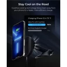 iOttie Velox Pro MagSafe mágneses vezeték nélküli autós tartó CryoFlow hűtéssel