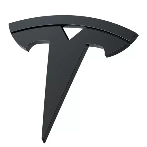 Spigen Tesla Front Emblem Logo Full Cover fekete – Tesla Model 3 2024
