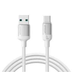   Joyroom S-A62 Lively Series 3A Fast Charging Data Cable (USB-A to Type-C) 1.2m-White