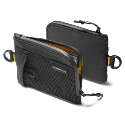 Spigen LF300 RFID kártyatartó pénztárca, fekete