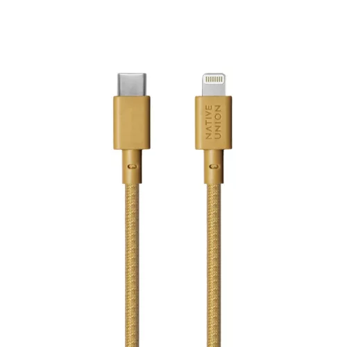 Native Union Night Cable USB-C–Lightning kábel, kraft
