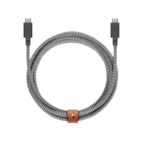Native Union Belt Cable XL (USB-C - USB-C) 3m, zebra