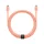 Native Union Belt Cable XL USB-C–USB-C kábel, 3 m, barackszínű