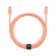 Native Union Belt Cable XL USB-C–USB-C kábel, 3 m, barackszínű