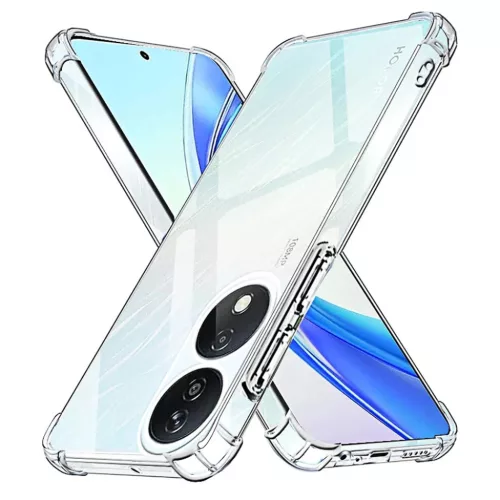 Techsuit - Ütésálló átlátszó szilikon tok - Honor X7b / X7b 5G / 90 SMART - Átlátszó