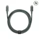 Native Union Belt Cable Pro USB-C – USB-C kábel, 2,4 m, zöld