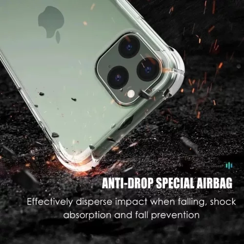 Techsuit - Ütésálló átlátszó szilikon tok - Honor X7b / X7b 5G / 90 SMART - Átlátszó