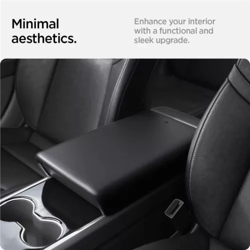Spigen Tesla kartámaszpárna fekete – Tesla Model Y/3