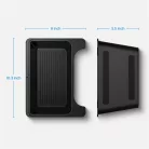 Spigen hátsó szellőzőnyílás alatti tárolódoboz Tesla Model Y-hoz, fekete