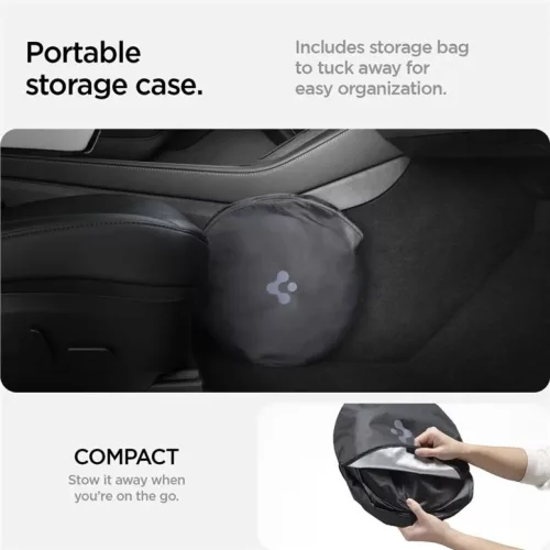 Spigen CryoShade első szélvédő napellenző fekete Tesla Model X