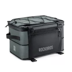   Rockbros A30 ROAD TO SKY összecsukható kerékpár csomagtartótáska 15–30 l, szürke