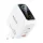Yesido YC114 140 W-os GaN hálózati töltő TFT-kijelzővel, USB-vel és 2 Type-C csatlakozóval, fehér