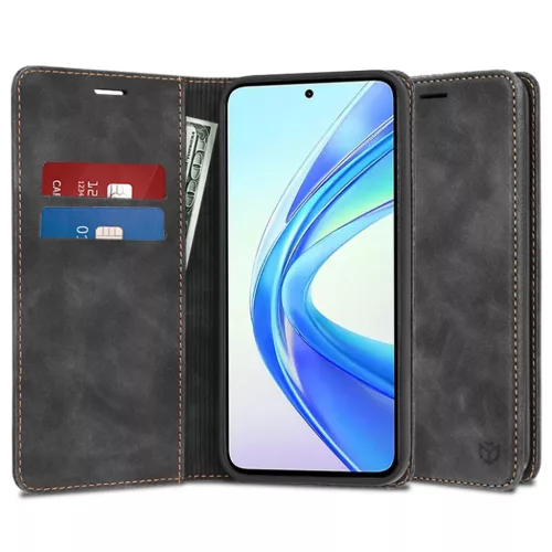 Techsuit - Kényelmes tok - Honor X7b / X7b 5G / 90 SMART - Fekete