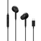 Tech-Protect Ultraboost Core G3 fekete USB-C vezetékes fülhallgató