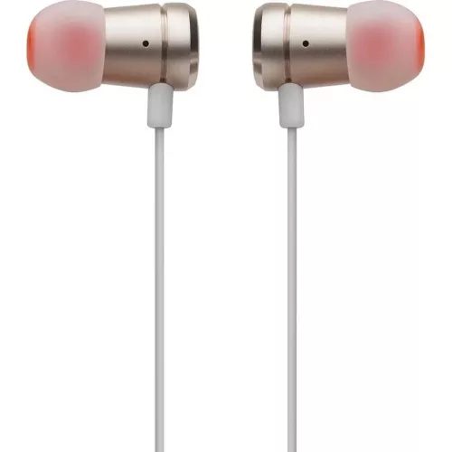JBL T290 vezetékes mikrofonos fülhallgató 3,5 mm jack csatlakozóval, arany