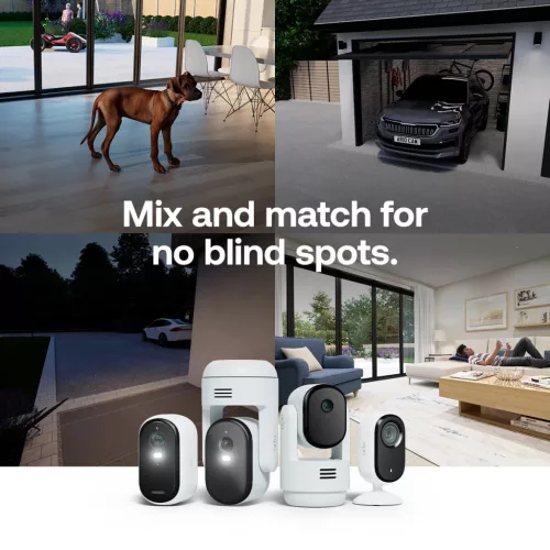 Arlo Essential (Gen.3) 2K biztonsági kamera – fehér