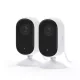 Arlo Essential (Gen.3) 2K beltéri biztonsági kamera, 2 kamerás készlet – fehér