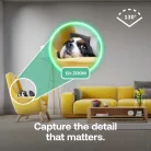 Arlo Essential (Gen.3) 2K beltéri biztonsági kamera, 2 kamerás készlet – fehér