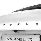 Spigen Tesla hátsó embléma logó teljes borítás fekete – Tesla Model 3 2024